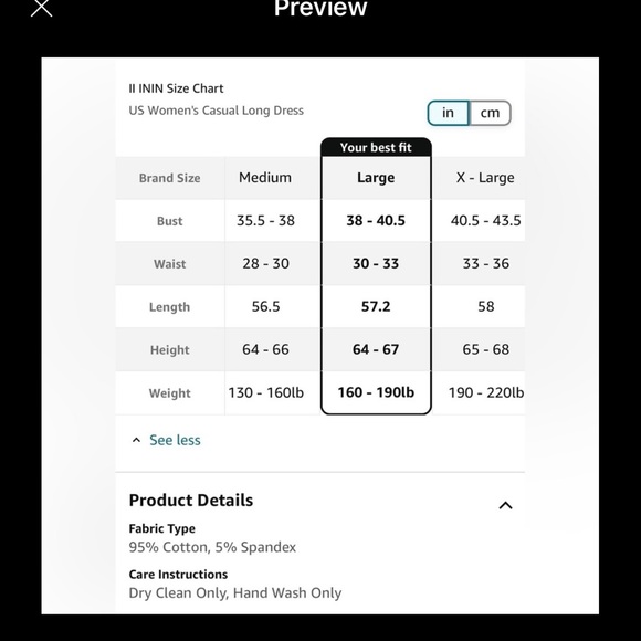 Red maxi dress with slit - Picture 5 of 6